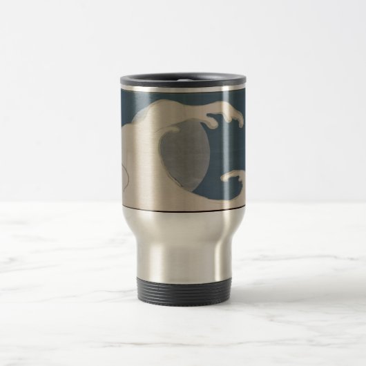 DIY NAAM REIZEN Mok W/JAPANSE CLOUD & MOON (Center)