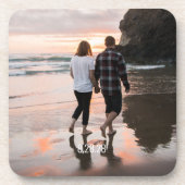 DIY Onderzetter Set | Aangepaste foto en tekst (Voorkant)