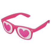 DIY Ontwerp Uw Eigen Douaneharten Partij Shades A4 Retro Zonnebril (Gekanteld)