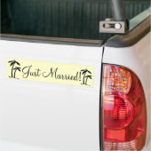 DIY Palm Tree Destination Logo Bumpersticker (Op Truck)