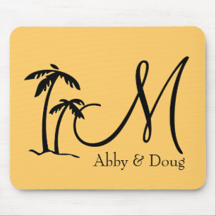 DIY Palm Tree Destination Logo Muismat