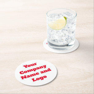 DIY Paper-Onderzetters Ronde Kartonnen Onderzetter