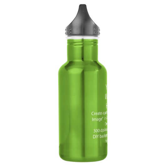 DIY / Pas dit elektrisch groen aan Waterfles (Links)