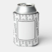 DIY - Pas jouw tekst, afbeelding, kleuren en ideeë Blikjeskoeler (Blikje Achterkant)