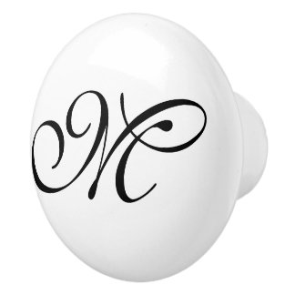 DIY - Pas uw monogram en ideeën aan Keramische Knop