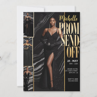 DIY Photo PROM SEND-OFF Luxe Modieus Kaart