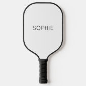 DIY Pickleball Paddle | Aangepaste tekst, naam, kl (Voorkant)