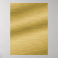 DIY-Poster met Pensed Gold Background Art