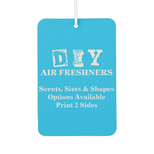 DIY (Scent & Shape-opties) - Luchtverfrisser (Voorkant)