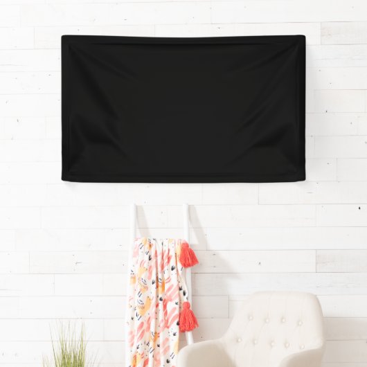 DIY sjabloon blanco toevoegen kleurachtergrondkleu Spandoek (Insitu)