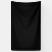 DIY sjabloon blanco toevoegen kleurachtergrondkleu Spandoek (Verticaal)