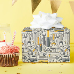 DIY Tool Assortiment Cadeaupapier