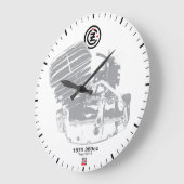 DIY Vintage Moto Clock Grote Klok (Hoek)