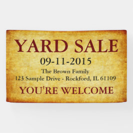 DIY - Voeg je eigen achtergrond, tekst en ideeën t Spandoek