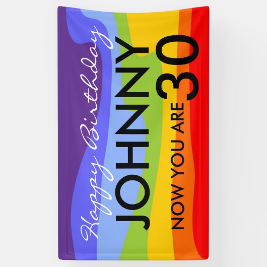 DIY - Voeg je eigen achtergrond, tekst en ideeën t Spandoek (Verticaal)