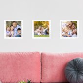 DIY Voeg je eigen familiefoto toe Muurkunst Sets (Woonkamer)
