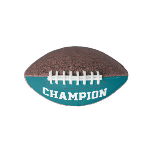 DIY - Voeg uw enige woorden en achtergrondkleuren American Football