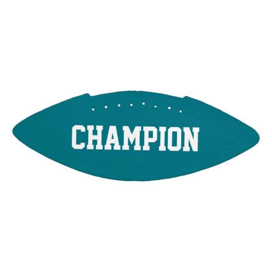 DIY - Voeg uw enige woorden en achtergrondkleuren American Football (Paneel)