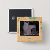 diz mai squidz vierkante button 5,1 cm (Voorkant /achterkant)