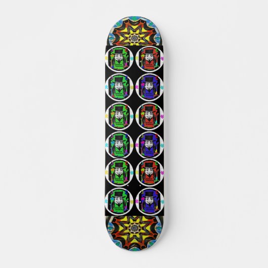 Dizmal schaats deck skateboard (Voorkant)