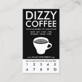 dizzy coffee loyalty program (Voorkant)