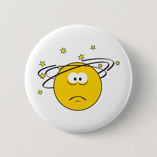 Dizzy Face Ronde Button 5,7 Cm (Voorkant)