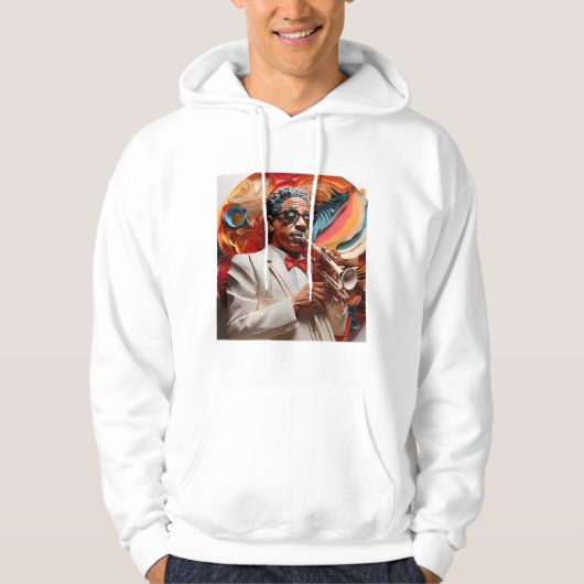 Dizzy Gillespie Hoodie (Voorkant)