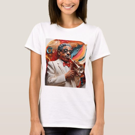 Dizzy Gillespie T-shirt (Voorkant)