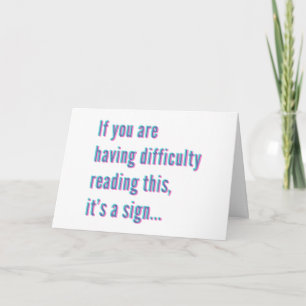 Dizzy Happy Birthday Message Kaart