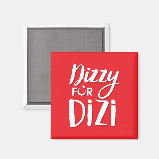 DIzzy Logo Magnet Magneet (Voorkant / Achterkant)
