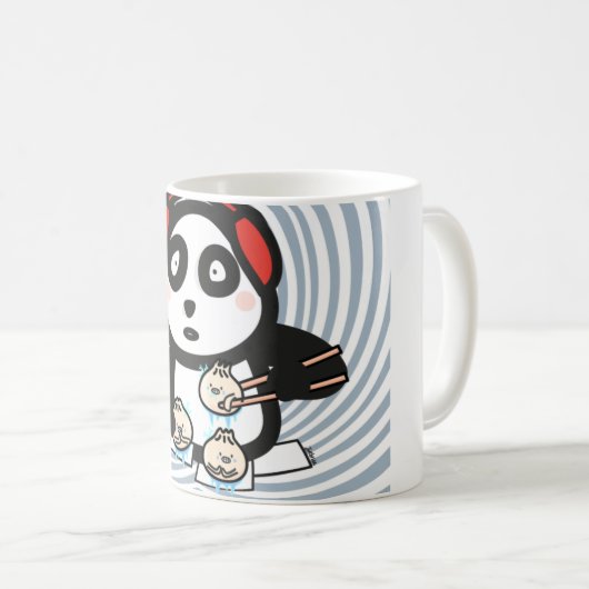 Dizzy Panda - Nippy Dim Sum Coffee Mug (Devant droit)