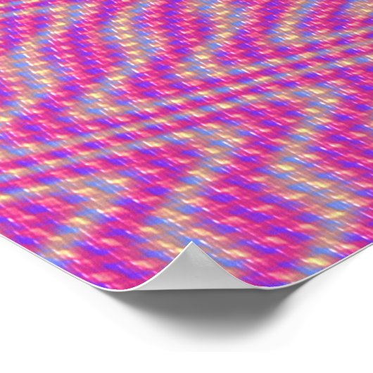 Dizzy Pink Poster (Hoek)