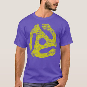 DJ 45 RPM Adapter Style Record Platenspeler T-shirt