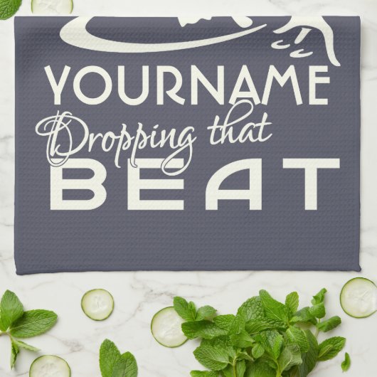 DJ aangepaste handdoek (Gevouwen)