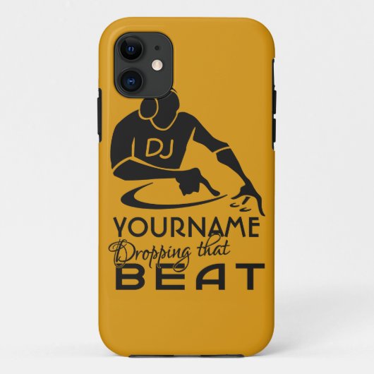 DJ aangepaste iPhone-case Case-Mate iPhone Case (Achterkant)
