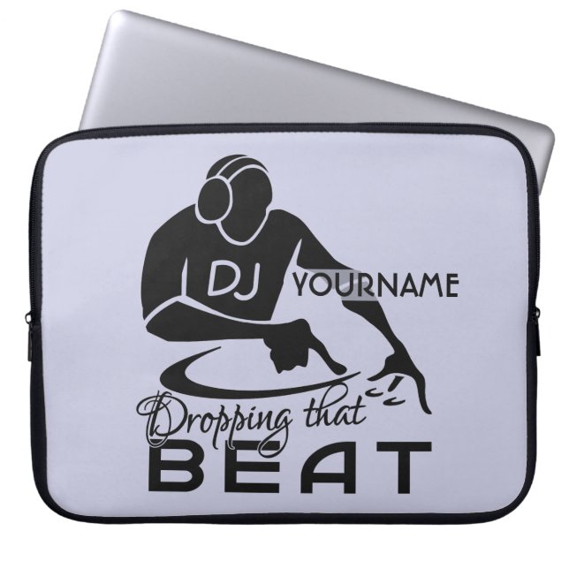 DJ aangepaste laptophoes Laptop Sleeve (Voorkant)