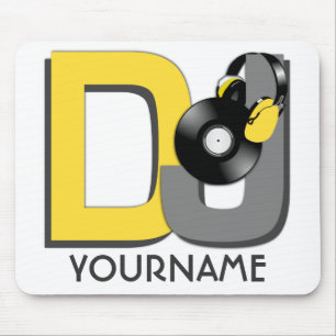 DJ aangepaste mousepad Muismat