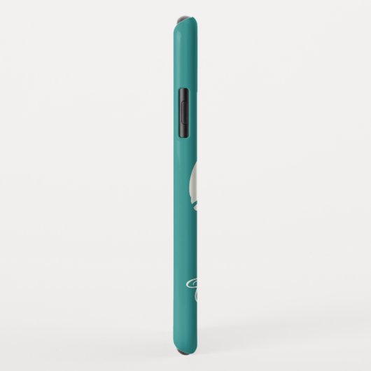 DJ-aangepaste naam- en kleurtelefoonkwesties Case-Mate iPhone Case (Achterkant/rechts)