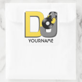 DJ aangepaste stickers (Tas)