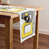 DJ aangepaste tabelrunner Korte Tafelloper (Voorbeeld)