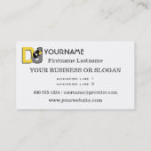 DJ aangepaste visitekaartjes (Achterkant)