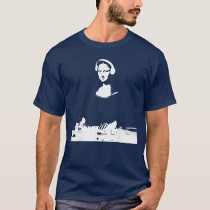 DJ Art Grappige EDMechno Rave Muziek vintage jonge T-shirt