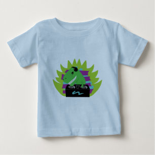 Dj-asaurus Rex Baby T-Shirt