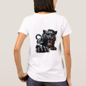 DJ Black Panther T-shirt (Achterkant)