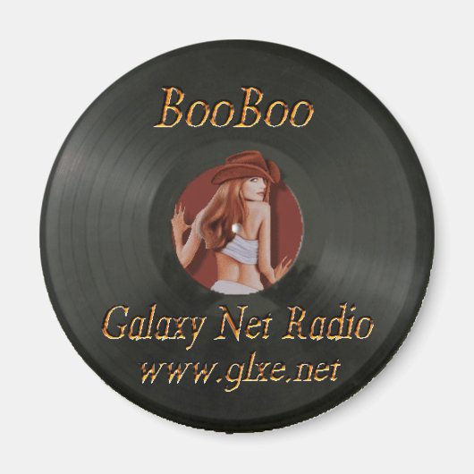 DJ Boo Boo Magnet Magneet (Voorkant)