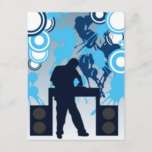 dj briefkaart