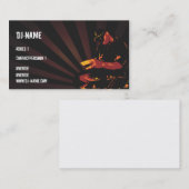 Dj Business card Visitekaartje (Voorkant / Achterkant)