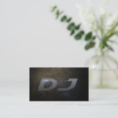 Dj Business card Visitekaartje (Staand voorkant)