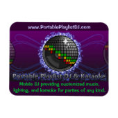 DJ Business Magnet Magneet (Horizontaal)