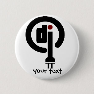 DJ-cadeaus Ronde Button 5,7 Cm